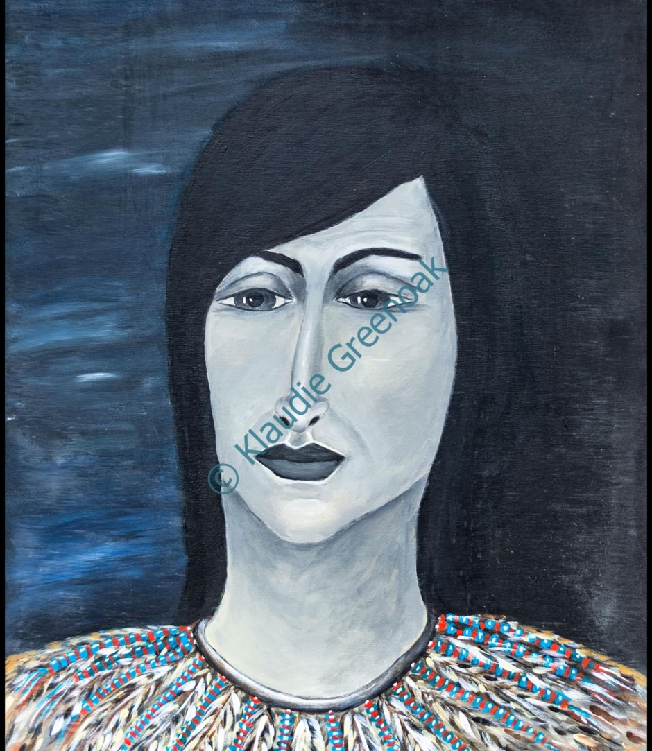 White Cloud-49x62 acrylic on wood