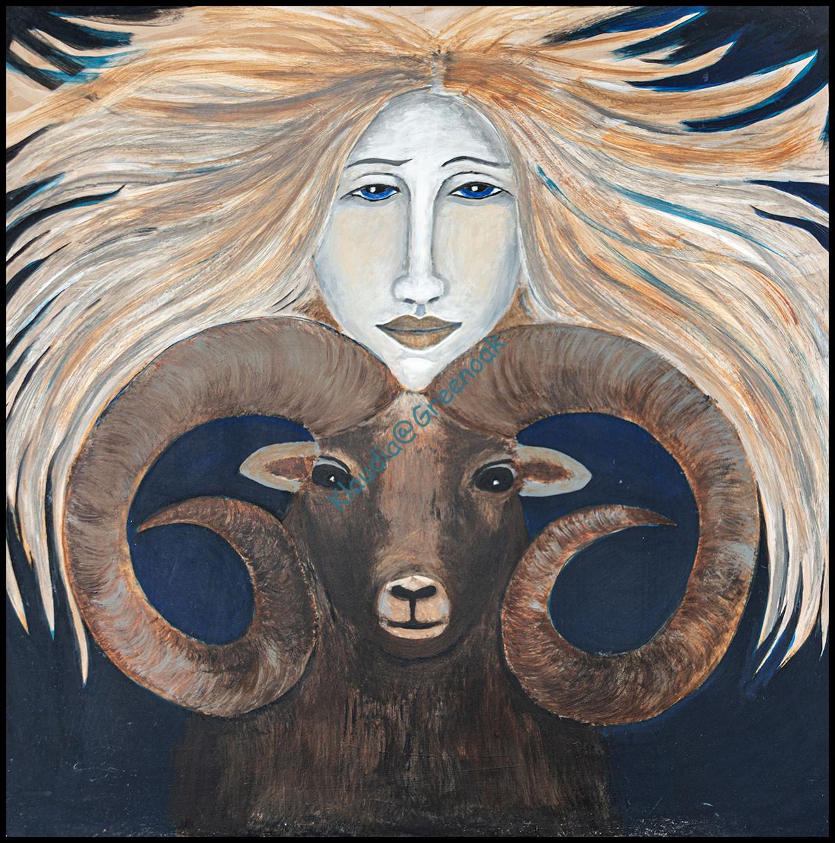Aries and the Lady
